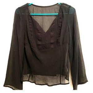 Black long sleeve shirt